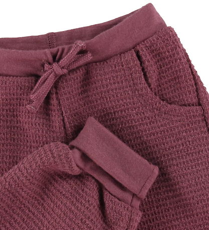 Joha Trousers - Wool - Bordeaux