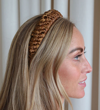 Bows By Str Hairband - Poppy - Brown