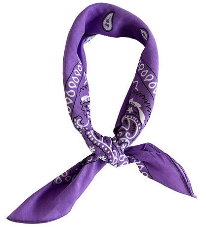 Bows By Str Scarf - Fie - 53x53 cm - Purple