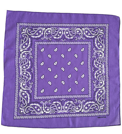 Bows By Str Scarf - Fie - 53x53 cm - Purple