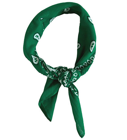 Bows By Str Scarf - Fie - 53x53 cm - Light Green