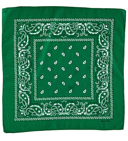 By Str Scarf - Fie - 53x53 cm - Light Green