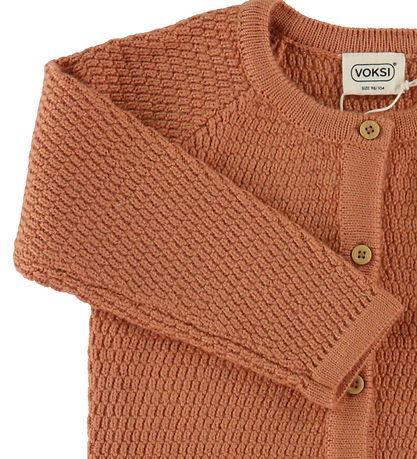 Voksi Cardigan - Wool - Sandstone Peach