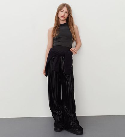 Filles Pantalon Sofie Schnoor - À Plis - Noir