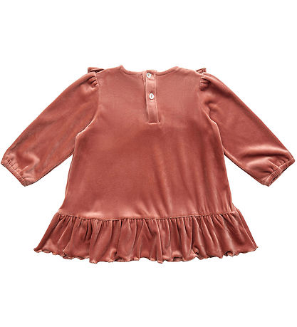 Petit by Sofie Schnoor Klänning - Velour - Dee - Rust Utg