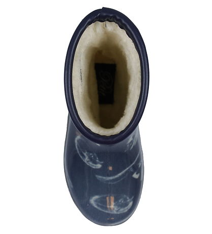 Bottes en Caoutchouc avec Doublure Petit by Sofie Schnoor - Bleu