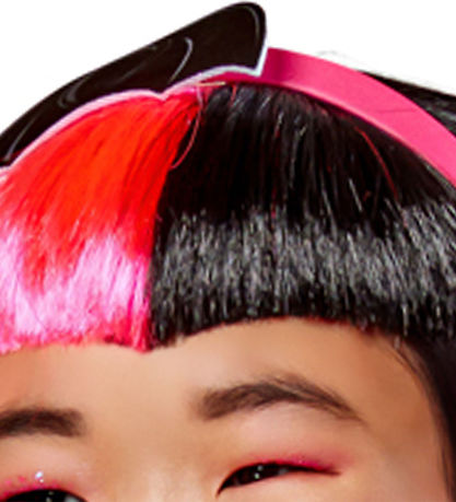 Rubies Costume - Monster High - Draculaura Wig - Black/Pink