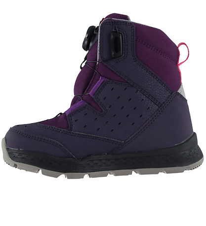 Viking Winter Boots - Espo High 2 WP Boa - Aubergine/Magenta