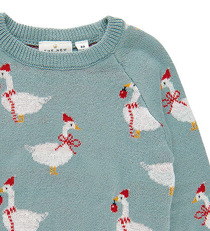The New Siblings Blouse - Knitted - TnsHoliday - Abyss w. Geese