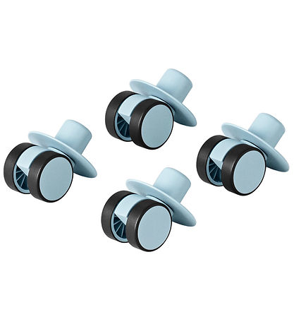 MODU 4x Swirly Wheels - 4-Pack - Sky Blue