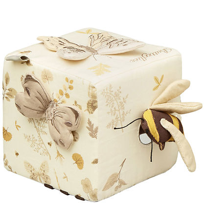 Cam Cam Activity Toy - Beige w. Butterflies