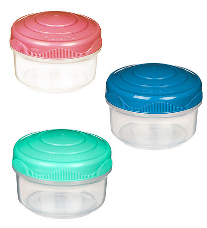 Sistema Containers - 3-Pack - Back To School - Mini Bites - 130 
