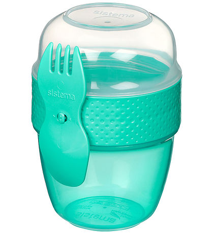 Sistema Nestisbox M. Hnífapör - Snack Capsule - 515 ml - Grænblá