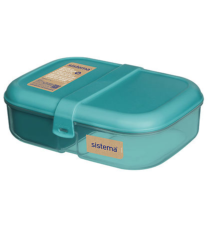 Sistema Matlåda m. Vattenflaska - 1.1 L/480 ml - Teal Stone
