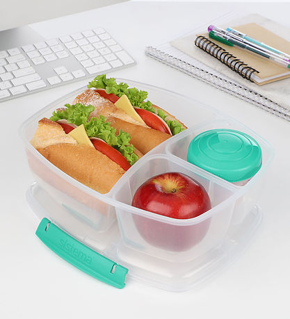 Sistema Brooddoos m. Container - Triple Split-lunch - 2 l - Turk