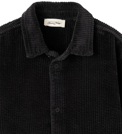 American Vintage Shirt - Corduroy - Padow - Vintage Carbon