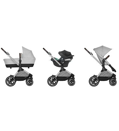 Cybex Stroller/Pram - Eos Lux - 2-I-1 - Lava Grey
