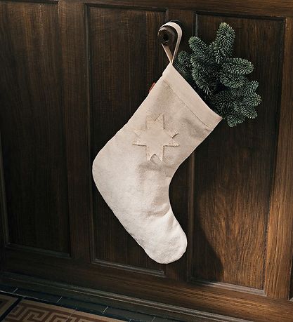 ferm Living Christmas Stocking - Vela - Natural