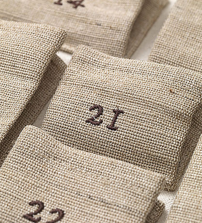 ferm Living Advent Calendar - Pine - Mini - Natural