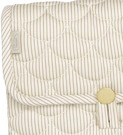 Cam Cam Changing Mat - Classic+ Stripes Camel