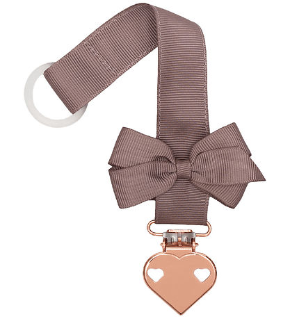 Little Wonders Dummy Clip - Ellen - Chocolate