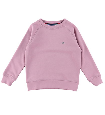 GANT Peysa - Shield - Lilac Lavender
