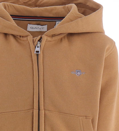 GANT Cardigan - Shield - Brenndur Sugar
