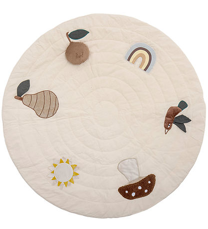 Bloomingville Mini Play Mat - 100 cm - Agnes - White