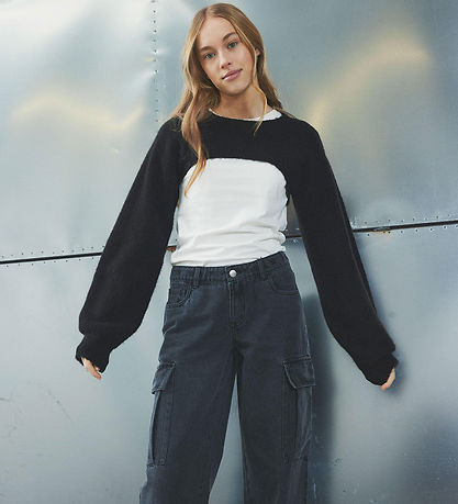 LMTD Jeans - Last - NLfLizza - Black Denim