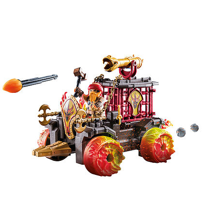 Playmobil Novelmore - Burnham Raiders Feuerpanzer - 71299 - 46 D