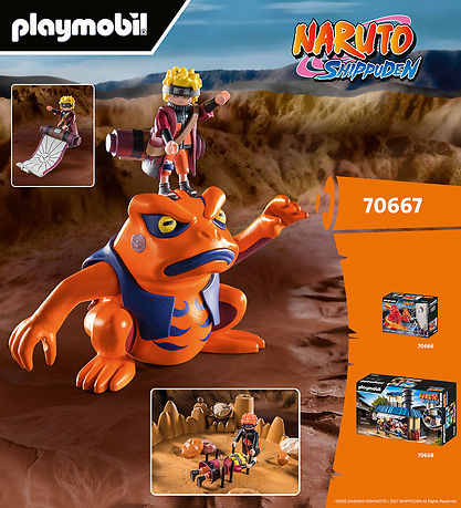 Playmobil Naruto - Naruto versus. Pijn - 70667 - 48 Onderdelen