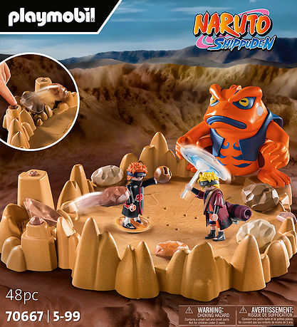 Playmobil Naruto - Naruto versus. Pijn - 70667 - 48 Onderdelen