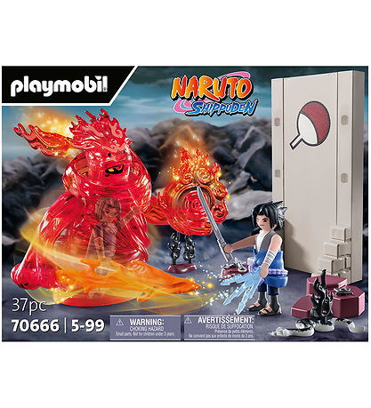 Playmobil Naruto - Sasuke vs. Itachi - 70666 - 37 Delar
