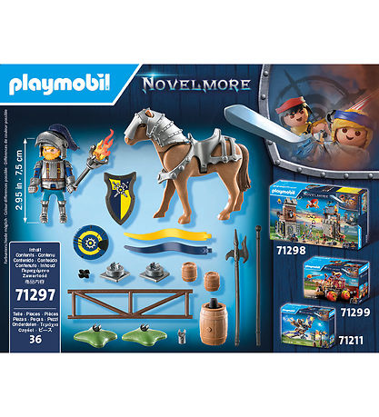 Playmobil Novelmore - Æfingavöllur - 71297 - 36 Partar
