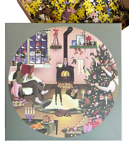 Vissevasse Jigsaw Puzzle - 65x65 cm -1000 Bricks - Wonderful Chr
