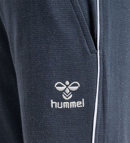 Hummel Sweatpants - hmlGizela - Ombre Blue w. Glitter