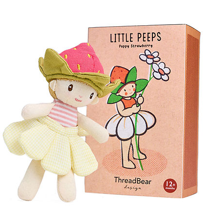 ThreadBear Puppe - Little Peeps - Poppy Strawberry