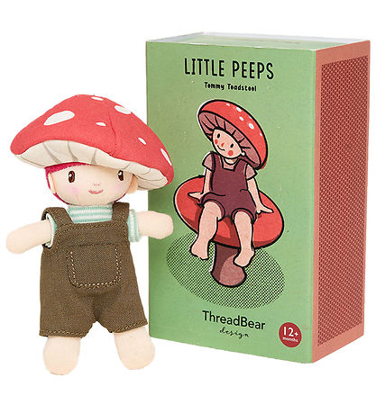 ThreadBear Puppe - Little Peeps - Tommy Fliegenpilz