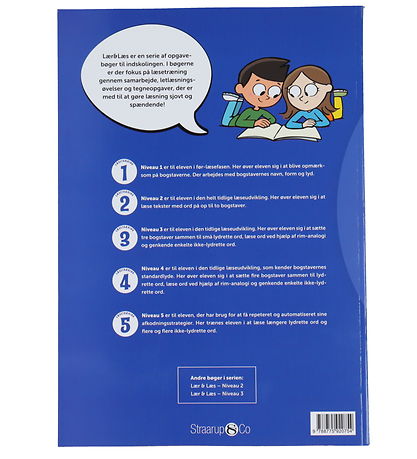 Straarup & Co Book - Learn & Read - Reading Training 4 - Danish