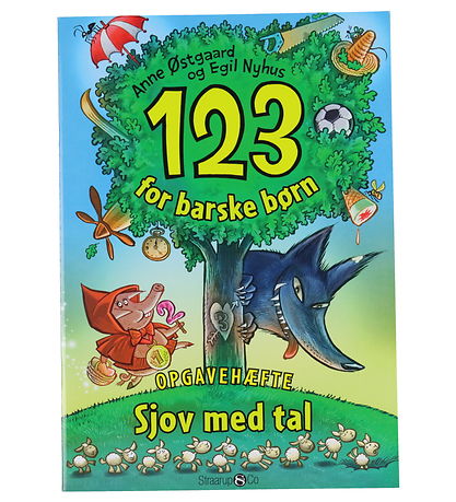 Straarup & Co Book - 123 Lining Basque kids - Exercise book - Da