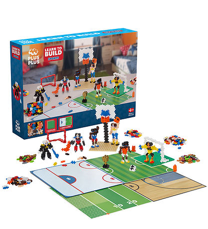 Plus-Plus Learn To Build - 600 pcs - Sports