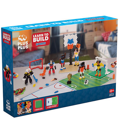 Plus-Plus Learn To Build - 600 pcs - Sports