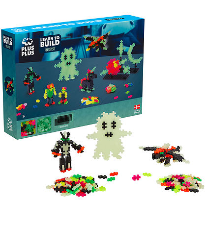 Plus-Plus Learn To Build - 500 pcs - Glow