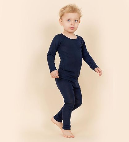 Copenhagen Colors Leggings - Wool - Navy