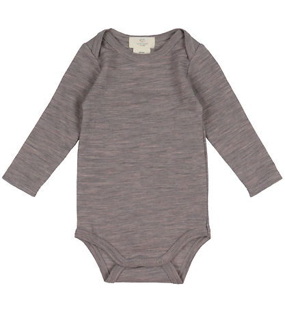 Copenhagen Colors Bodysuit l/s - Wool - Natural Melange