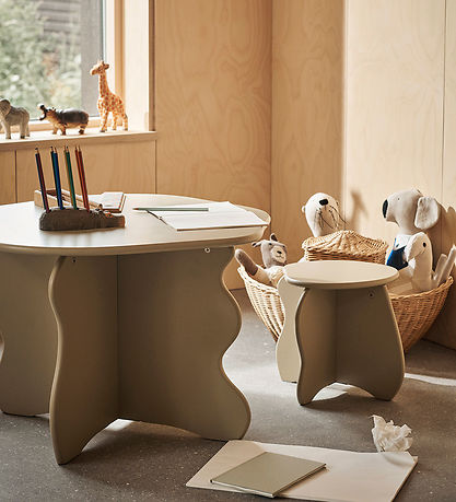 ferm Living Hocker - Slope - Kaschmir