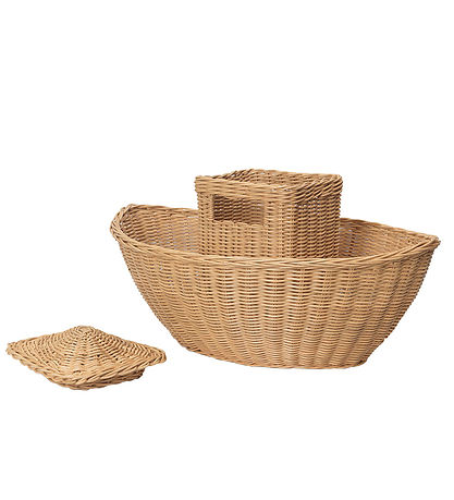 ferm Living Storage Basket - Braided Sheet - Natural