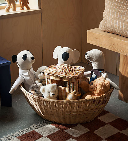 ferm Living Förvaringskorg - Braided Ark - 60x41x30 cm - Natura