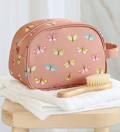 A Little Lovely Company Toiletry Bag - Butterflies
