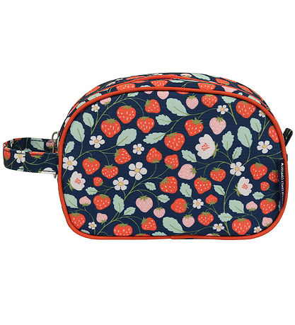 A Little Lovely Company Toiletry Bag - Strawberries